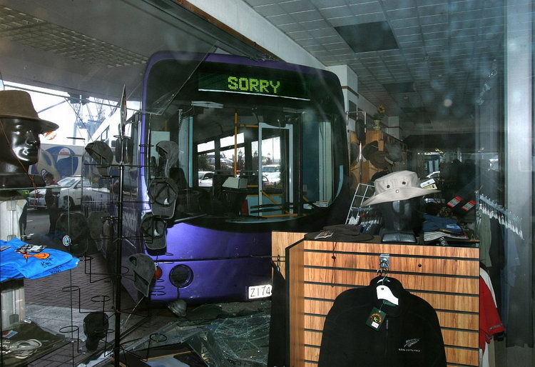 Bus : sorry (sic)