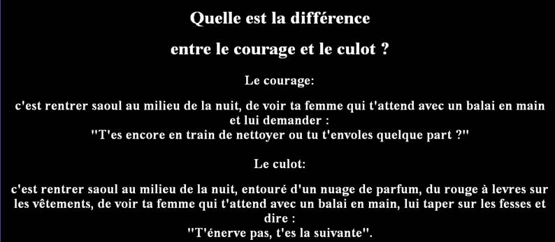 courage culot