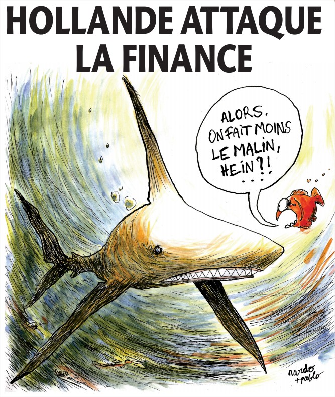 Hollande attaque la finance