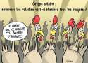 humour image photo grippe aviaire amiante