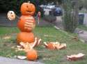 humour image photo Halloween : citrouille meurtrière