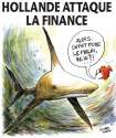 humour image photo Hollande attaque la finance