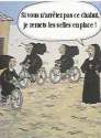 humour image photo Les soeurs en vélos