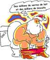 humour image photo Pere Noel se lache