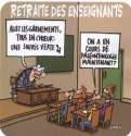 humour image photo actu retraite enseignants