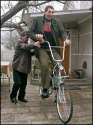 humour image photo grand velo